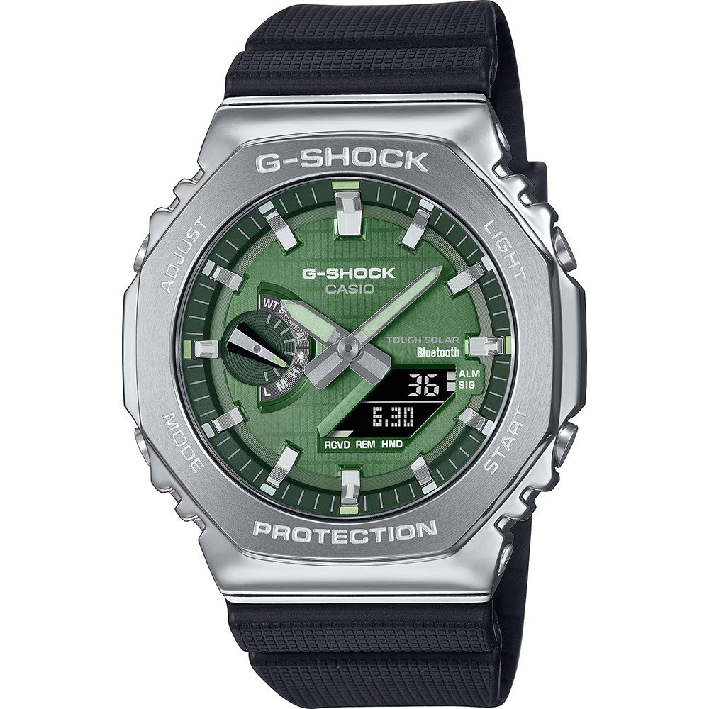 G-Shock Classic Style GBM-2100A-1A3ER Metal Covered Horloge • EAN