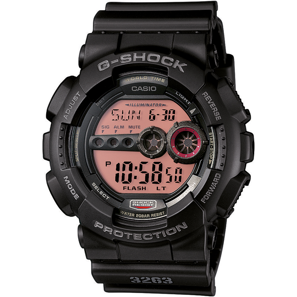 G-Shock GD-100MS-1 Military Stealth Horloge