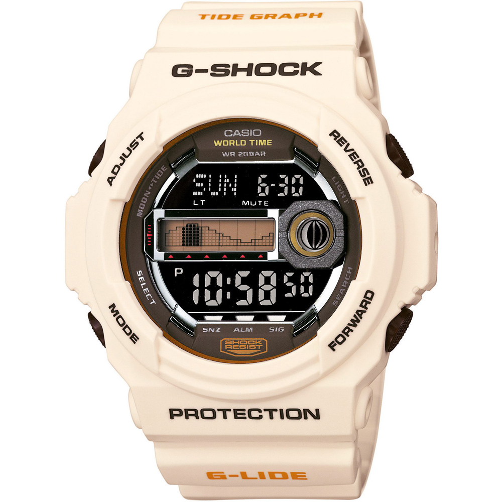 G-Shock Classic Style GLX-150-7 G-Lide Tide Graph Horloge