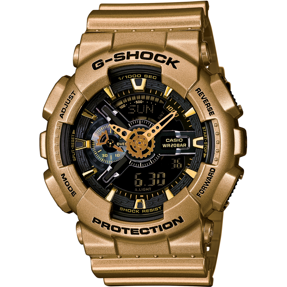 G-Shock Classic Style GA-110GD-9B Gold Horloge