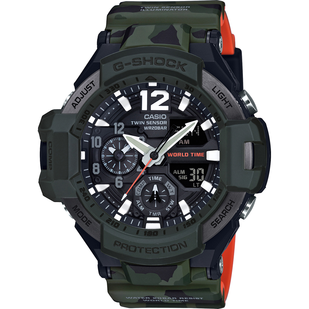 G-Shock Gravitymaster GA-1100SC-3A Gravity Master Horloge