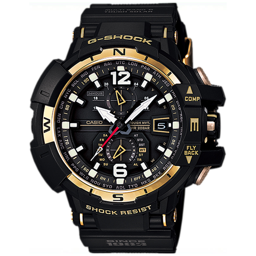 G-Shock Gravitymaster GW-A1130-1A Gravity Master Horloge