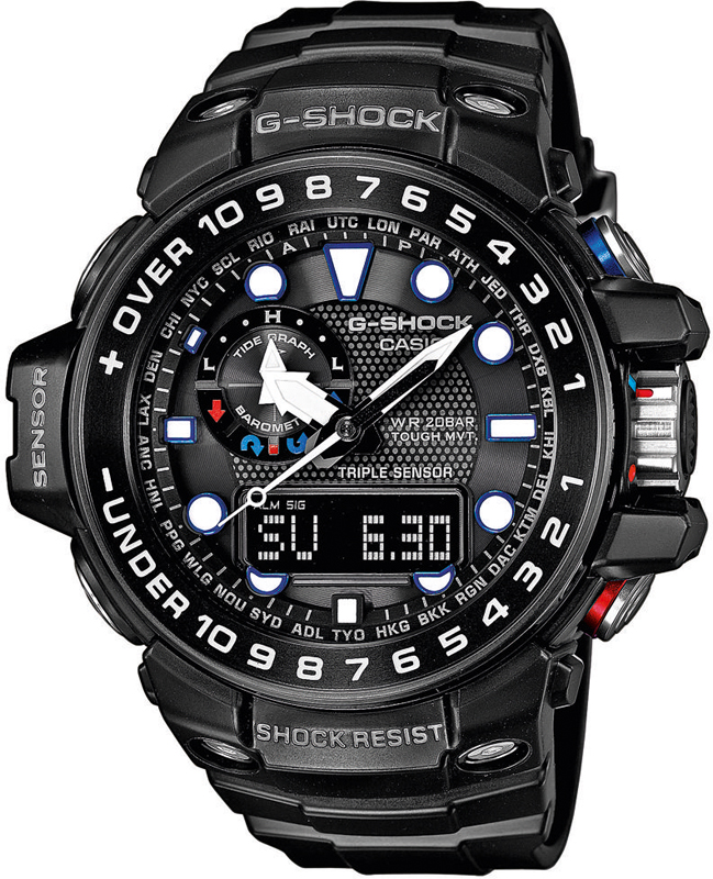 G-Shock Master of G GWN-1000B-1AER Gulf Master Horloge
