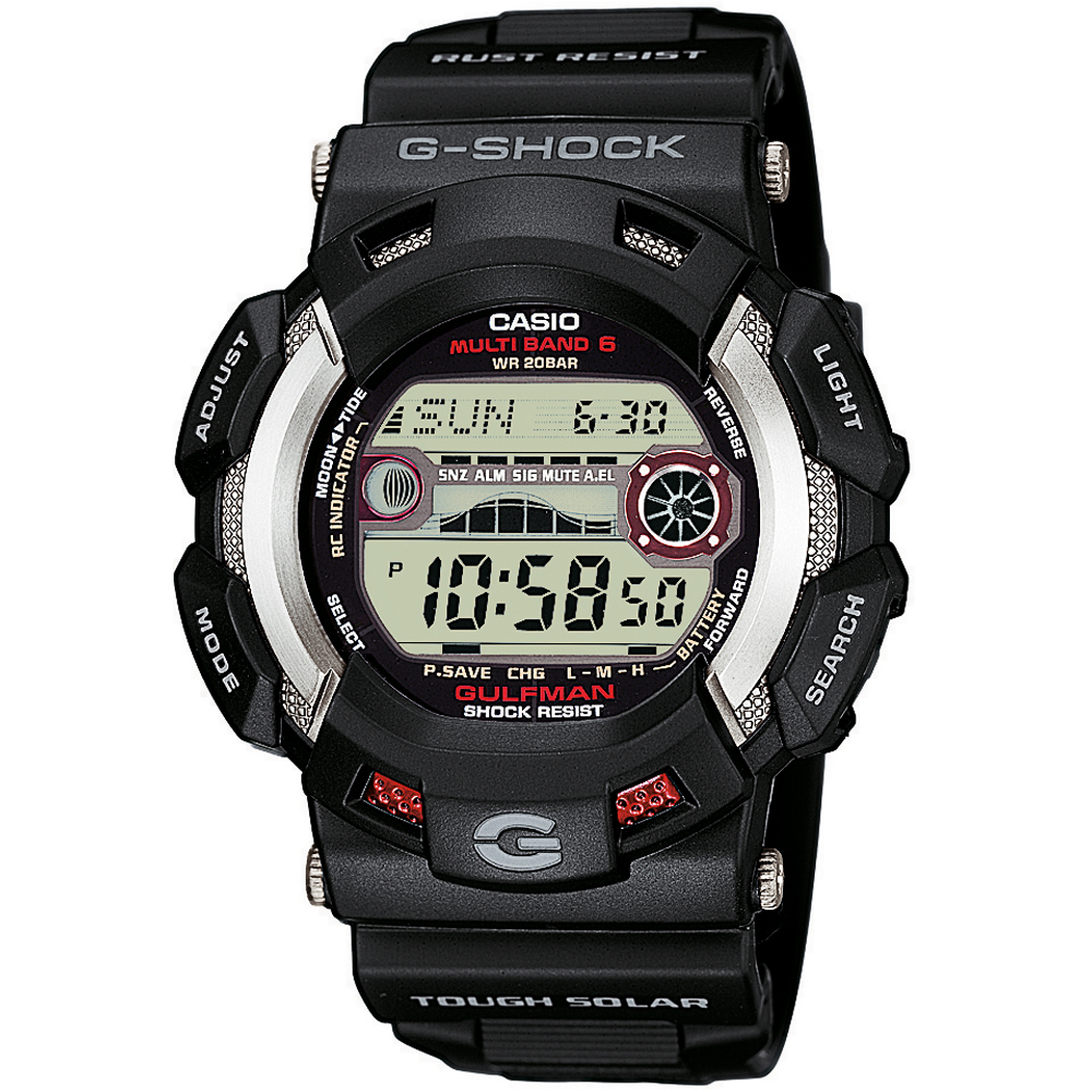 G-Shock Master of G GW-9110-1 Gulfman Horloge