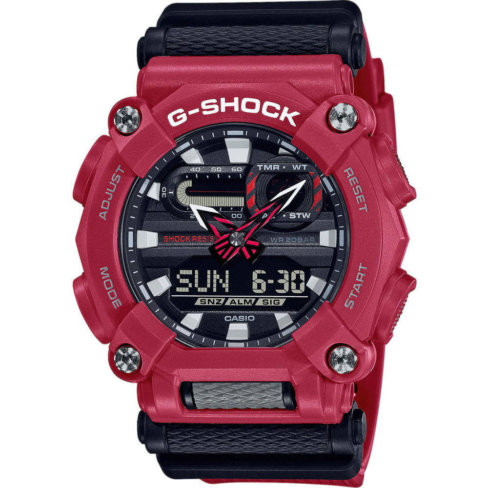 G-Shock Classic Style GA-900-4AER Heavy duty Horloge