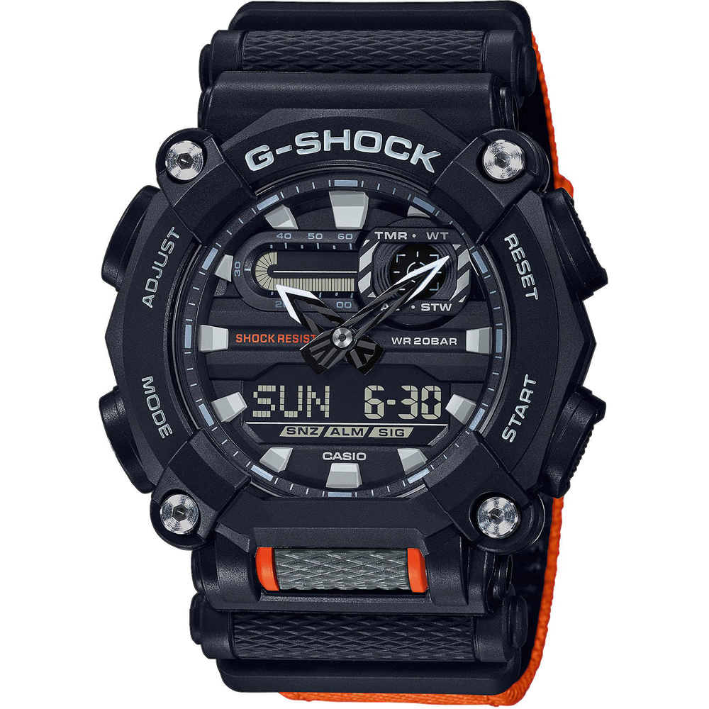 G-Shock Classic Style GA-900C-1A4ER Heavy duty Horloge