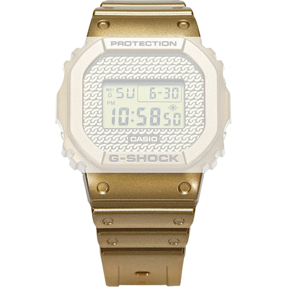 G-Shock 10641188 Hip Hop Gold Chain Horlogeband