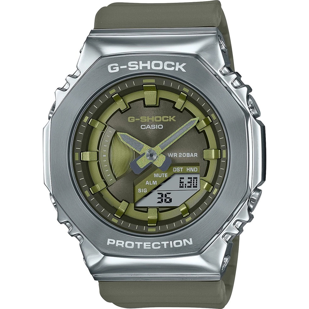 G-Shock G-Metal GM-S2100-3AER Metal Covered - CasiOak Lady Horloge