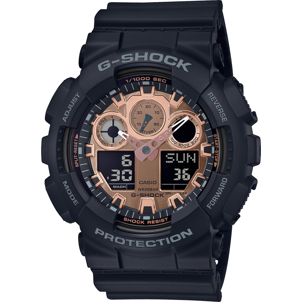 G-Shock Classic Style GA-100MMC-1AER Metallic Mirror Horloge