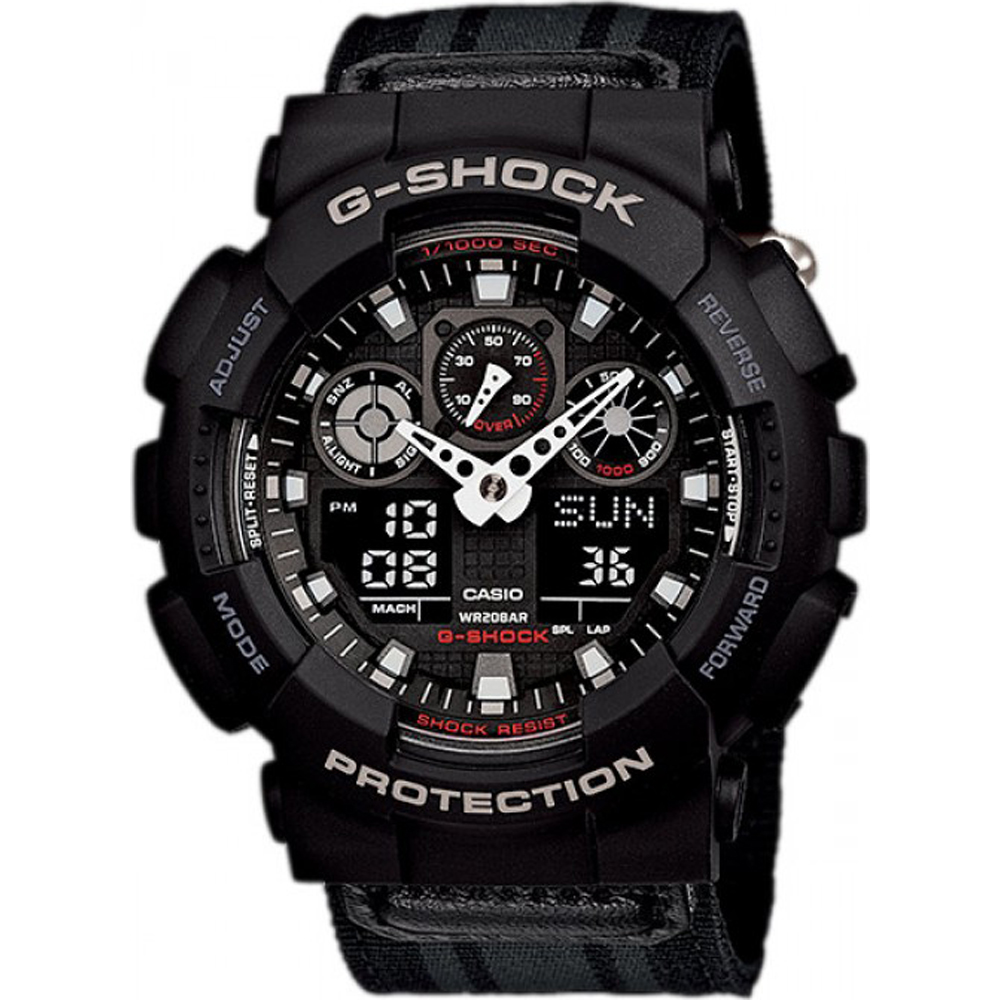 G-Shock Classic Style GA-100MC-1A Military Cloth Horloge