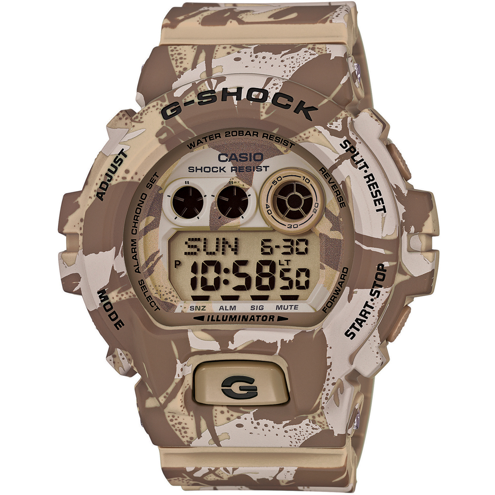 G-Shock Classic Style GD-X6900MC-5 Military Cloth Horloge