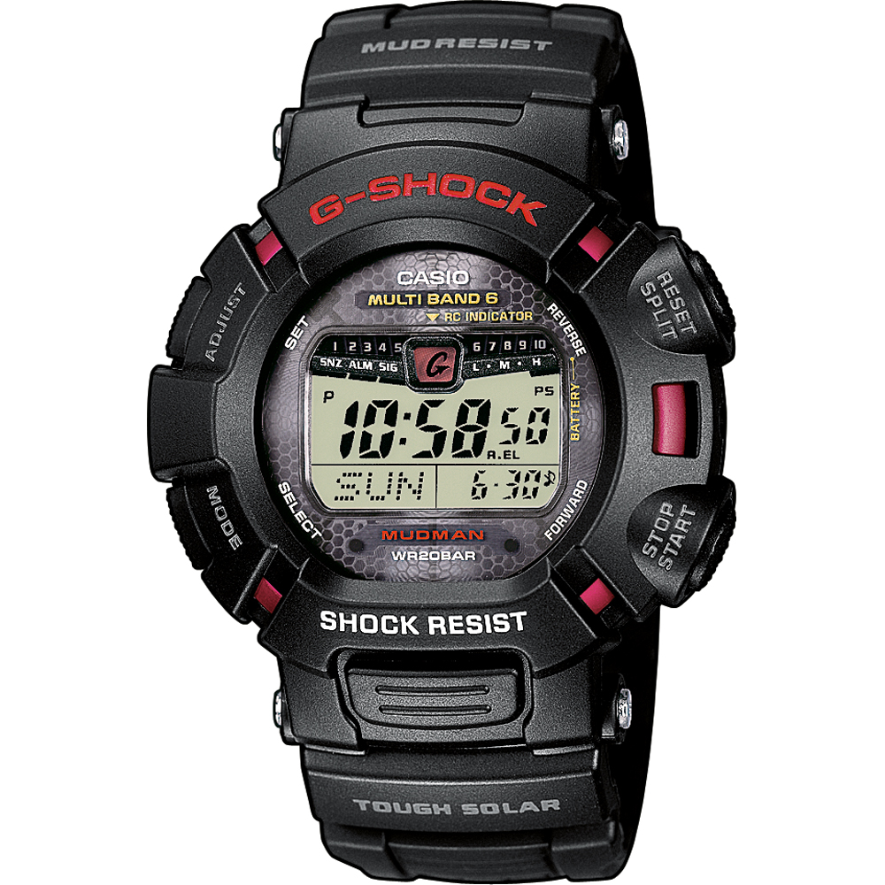 G-Shock Master of G GW-9010-1 Mudman Horloge