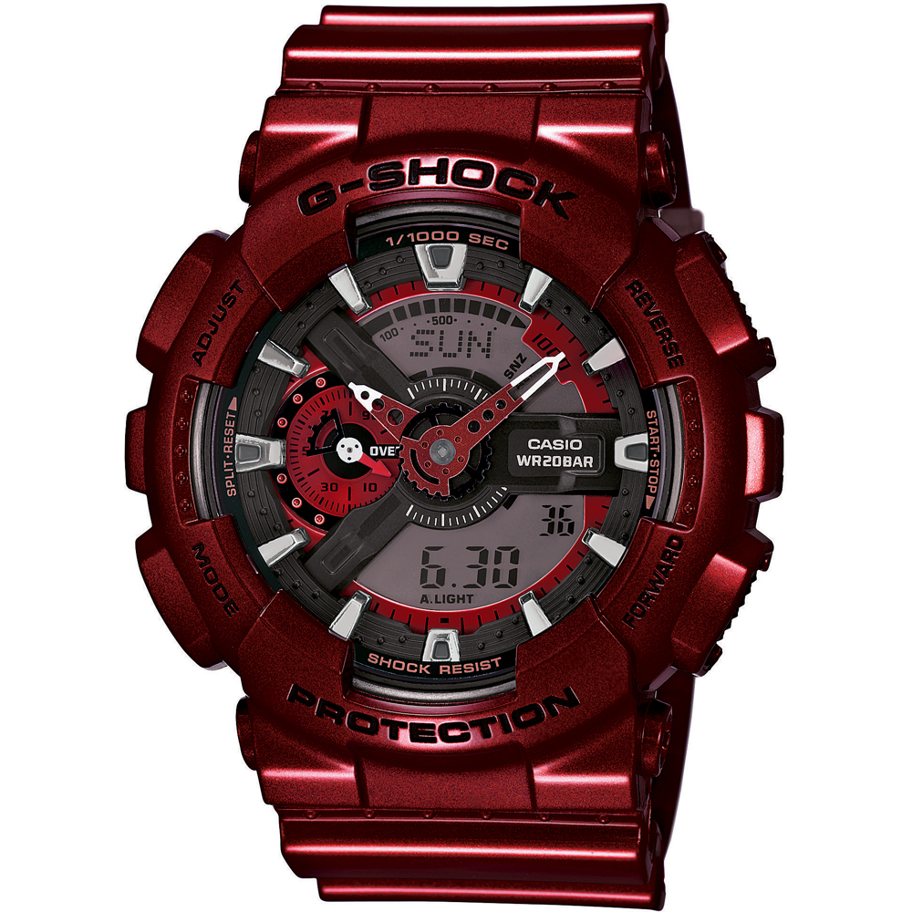 G-Shock Classic Style GA-110NM-4A NeoMetallic Horloge