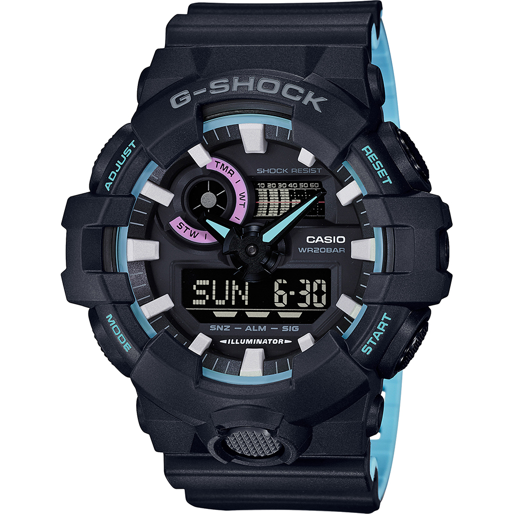 G-Shock Classic Style GA-700PC-1AER Pastel Color Horloge