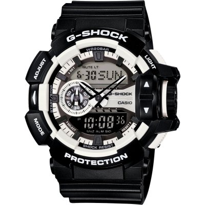 G-Shock Classic Style GA-400-1A Rotary Switch Horloge