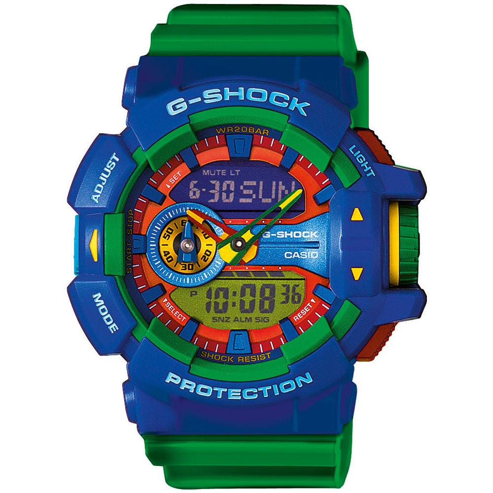 G-Shock Classic Style GA-400-2A Rotary Switch Horloge