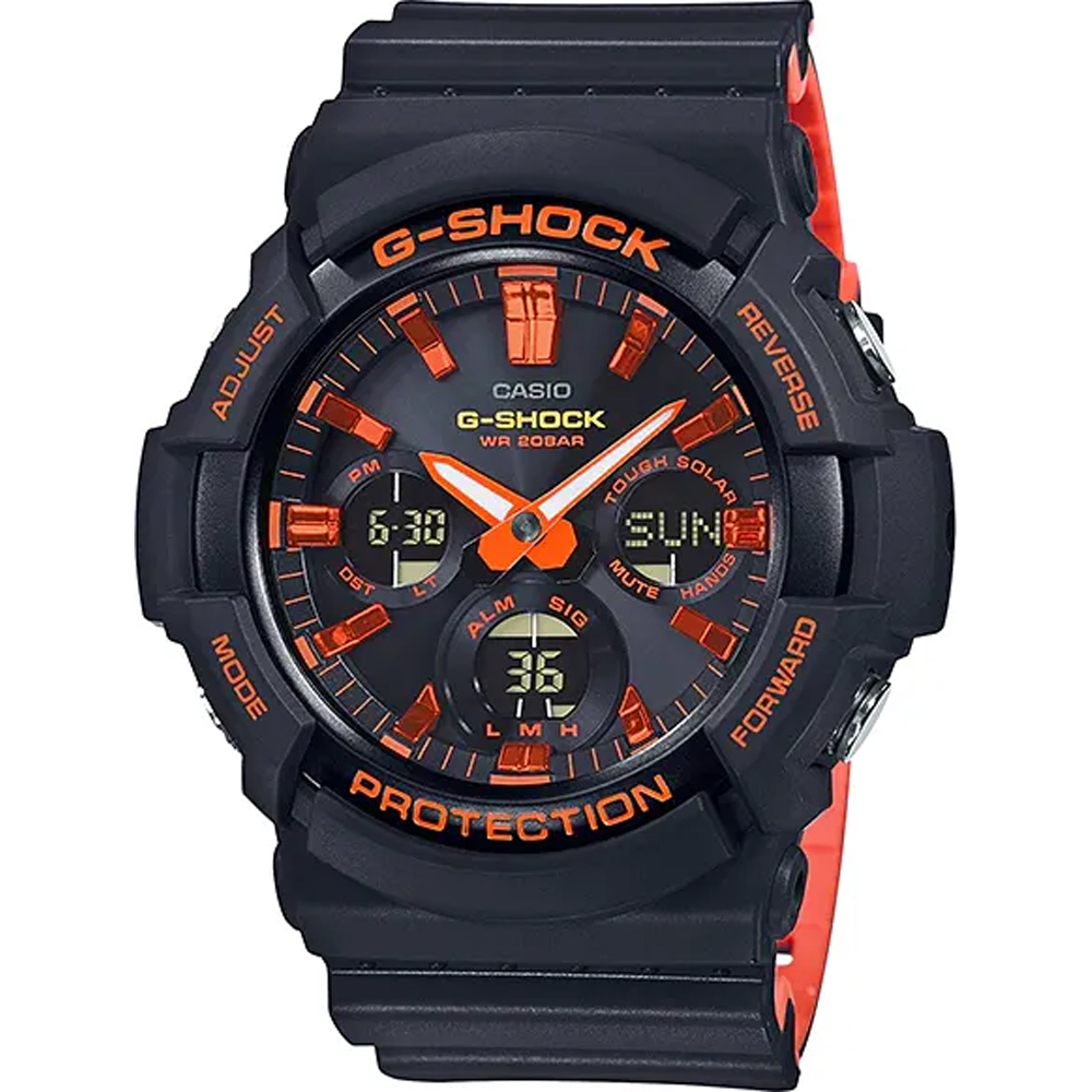 G-Shock Classic Style GAS-100BR-1A Solar Horloge