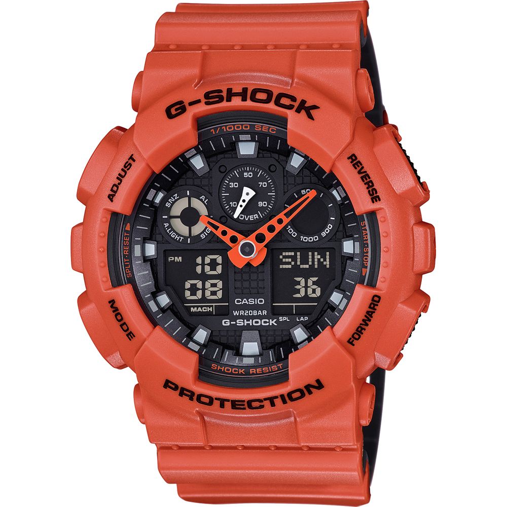 G-Shock Classic Style GA-100L-4A Layered Color Horloge