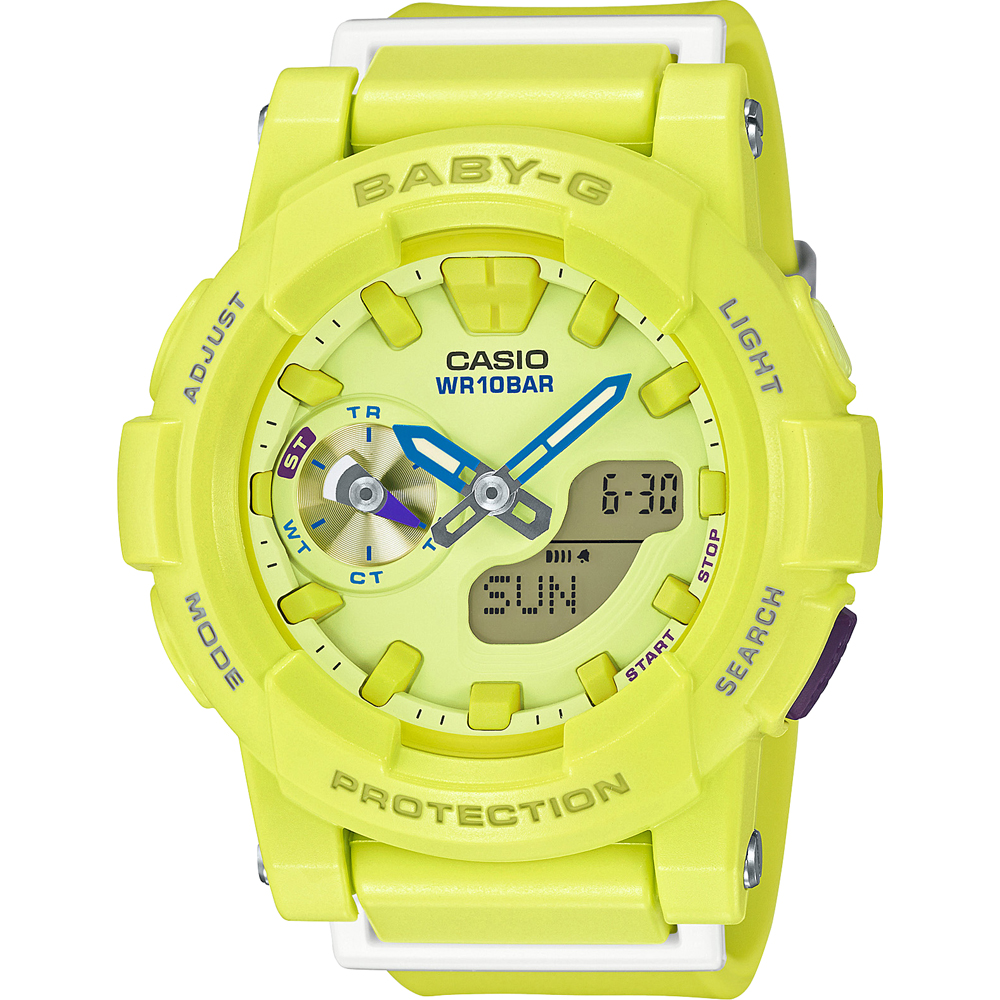 G-Shock Baby-G BGA-185-9A Surf Girl Horloge