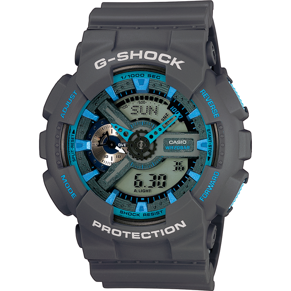 G-Shock Classic Style GA-110TS-8A2 Trendy Neon Horloge