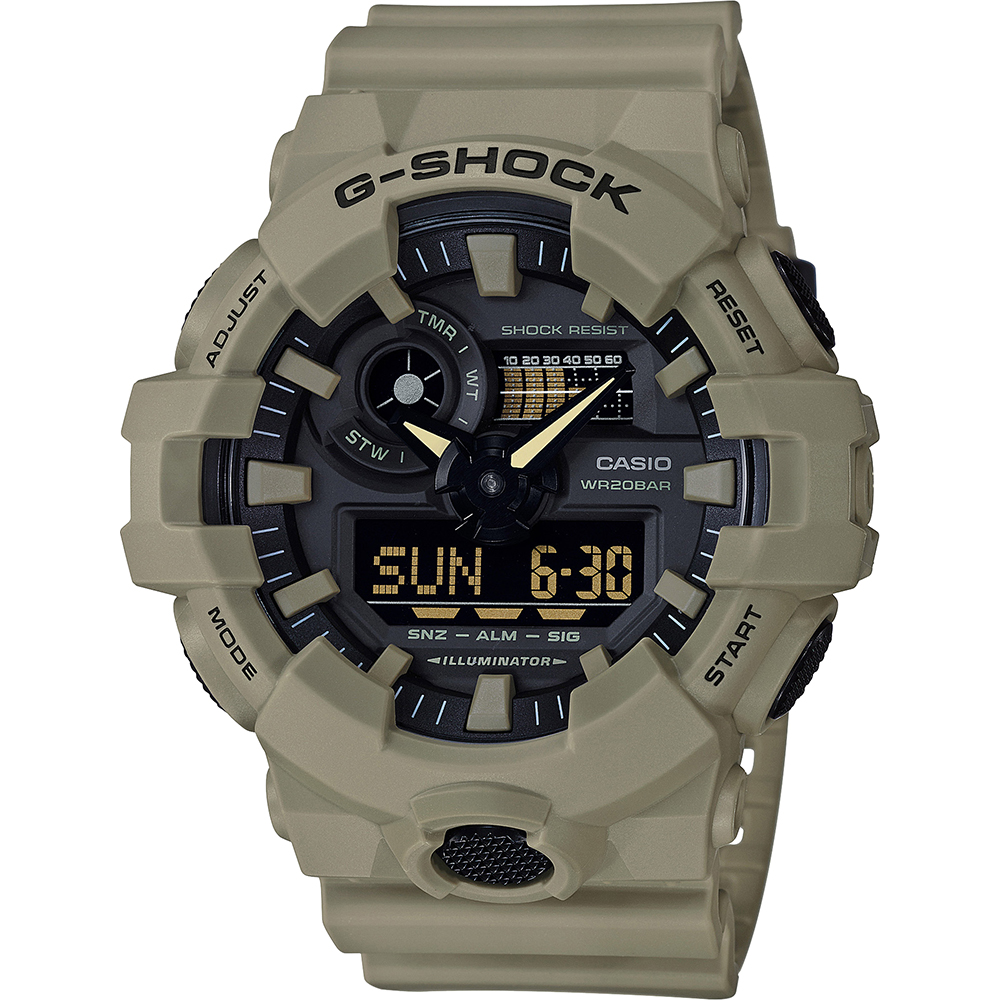 G-Shock Classic Style GA-700UC-5AER Streetwear - Ultra Color Horloge