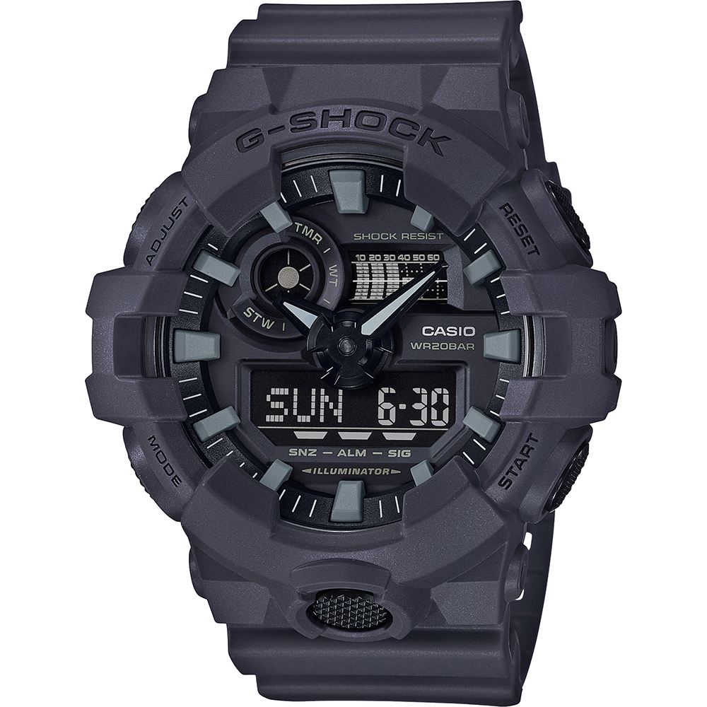 G-Shock Classic Style GA-700UC-8AER Streetwear - Ultra Color Horloge