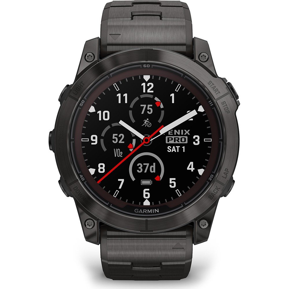 Garmin Fenix 010-02778-30 Fenix 7X Pro Sapphire Solar Horloge