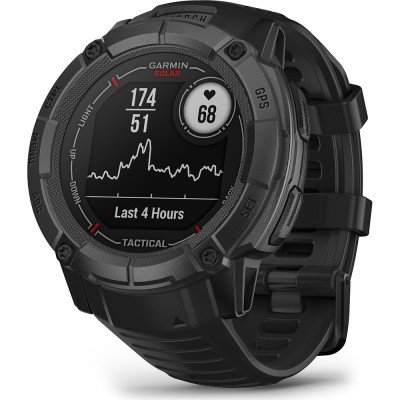 Horloge.nl Garmin Instinct 2X Solar Tactical - Black 50 mm Robuust tactical solar Multiband GPS smartwatch aanbieding