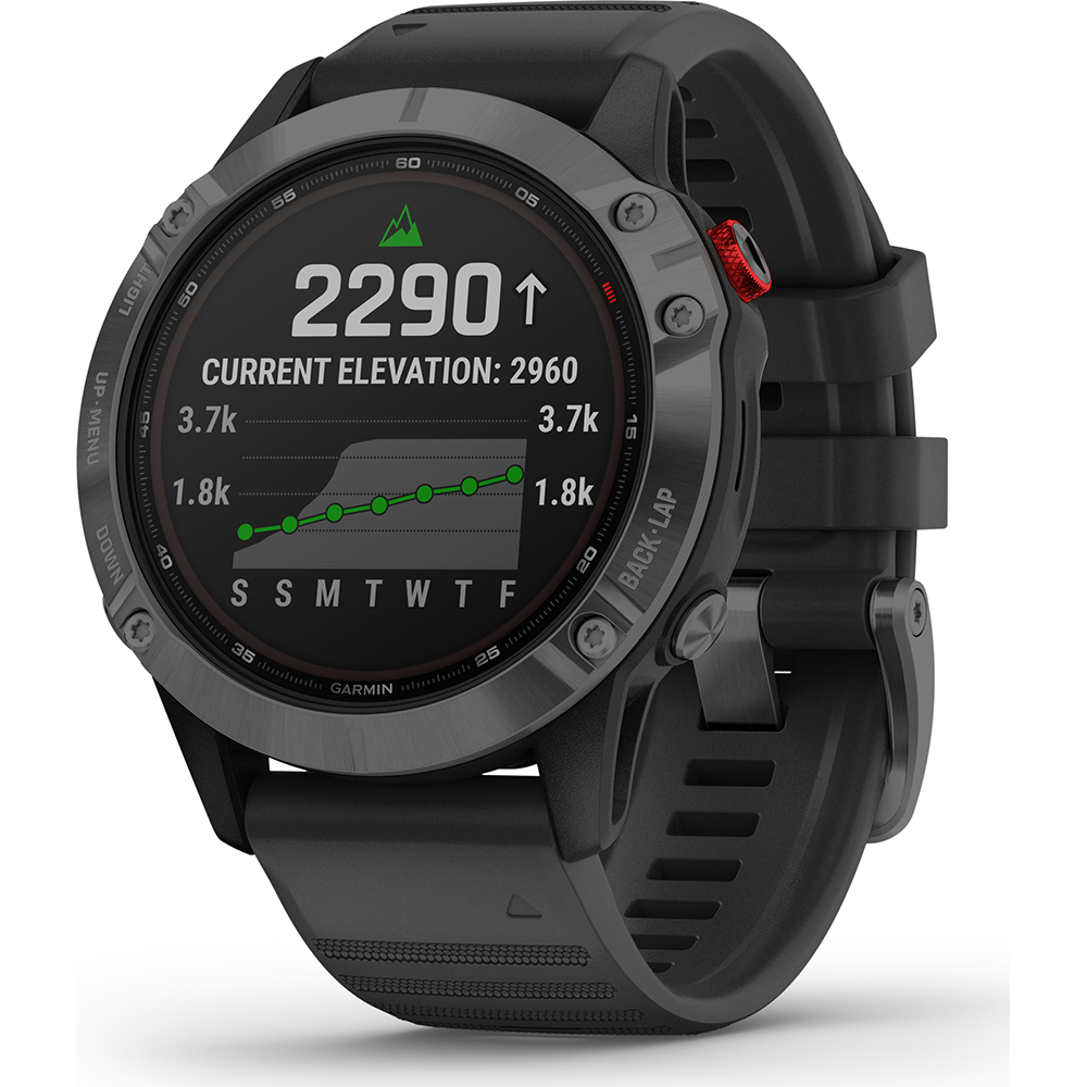 Garmin Fenix 010-02410-15 Fenix 6 Pro Solar horloge • EAN: 0753759251840 •  Horloge.nl