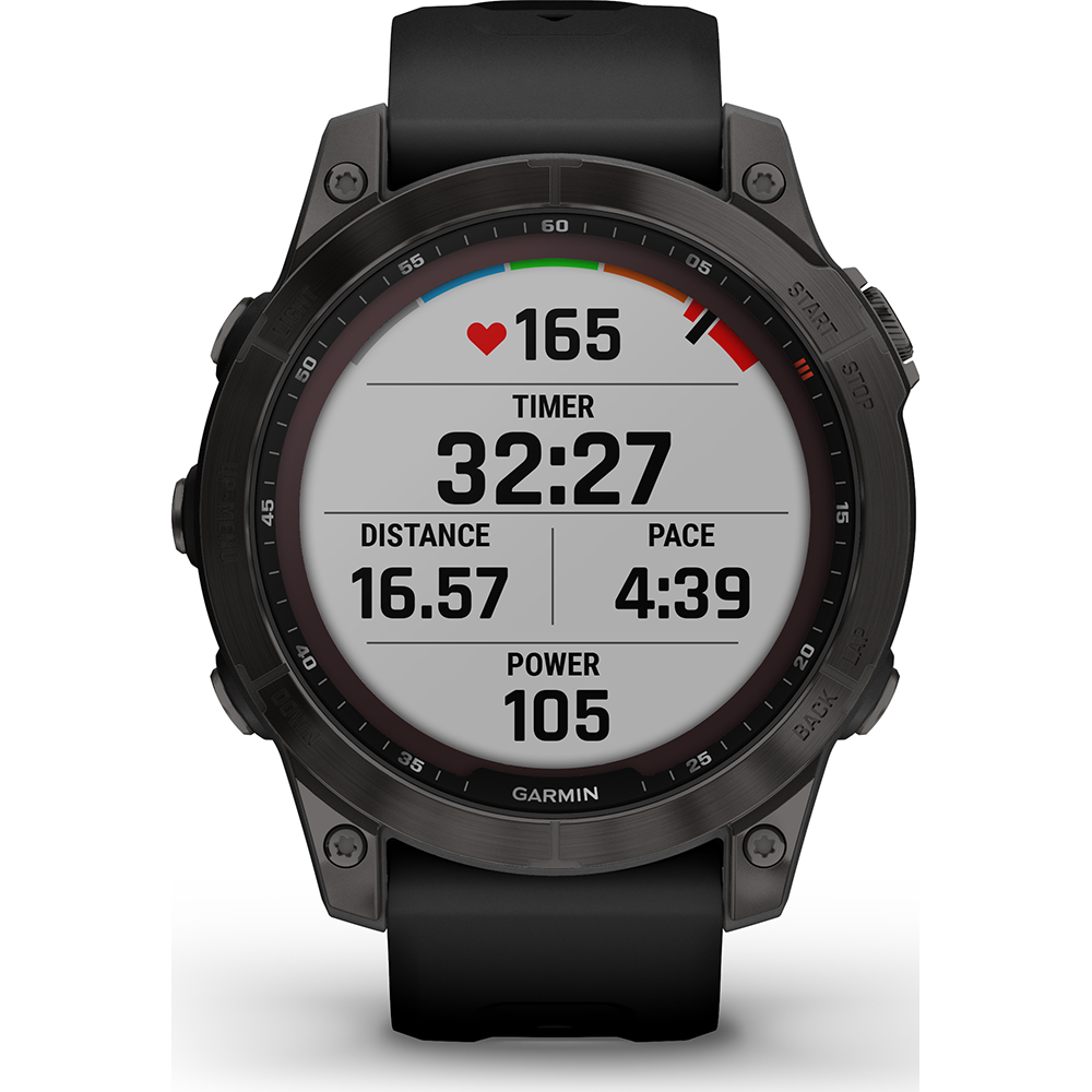 Garmin Fenix 010-02540-21 Fenix 7 Sapphire Solar horloge • EAN:  753759278076 • Horloge.nl