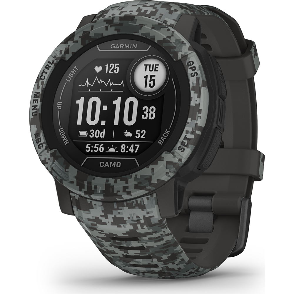 Garmin Instinct 010-02626-03 Instinct 2 - Graphite Camo Horloge