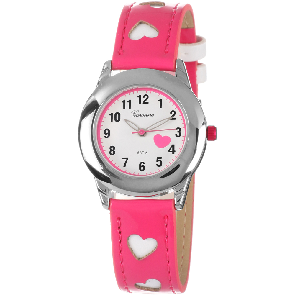 Garonne Kids Watch Time 3 hands Sweetheart KV24Q449