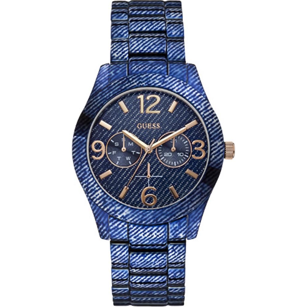 Guess W0288L1 True Blue Horloge