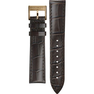 Hamilton Straps H690.425.107 Jazzmaster Skeleton Horlogeband