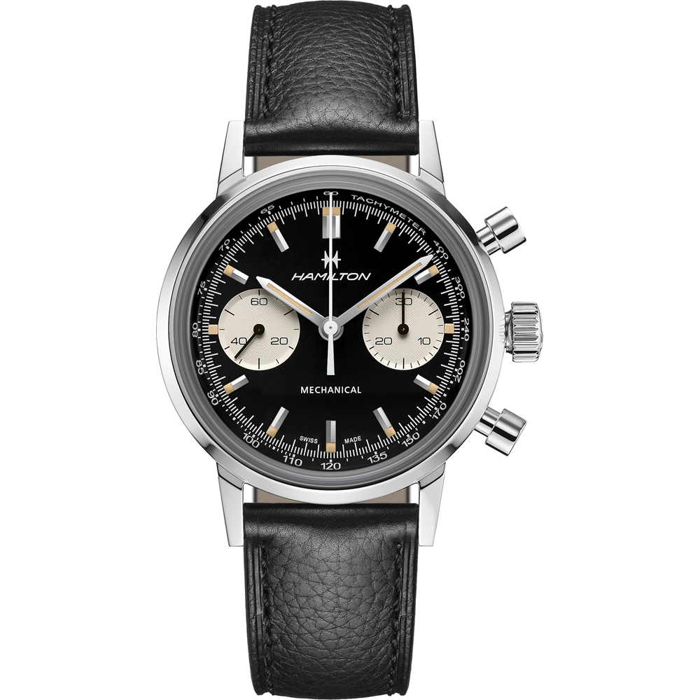 Hamilton American Classics H38429730 Intra-Matic Chronograph H Horloge