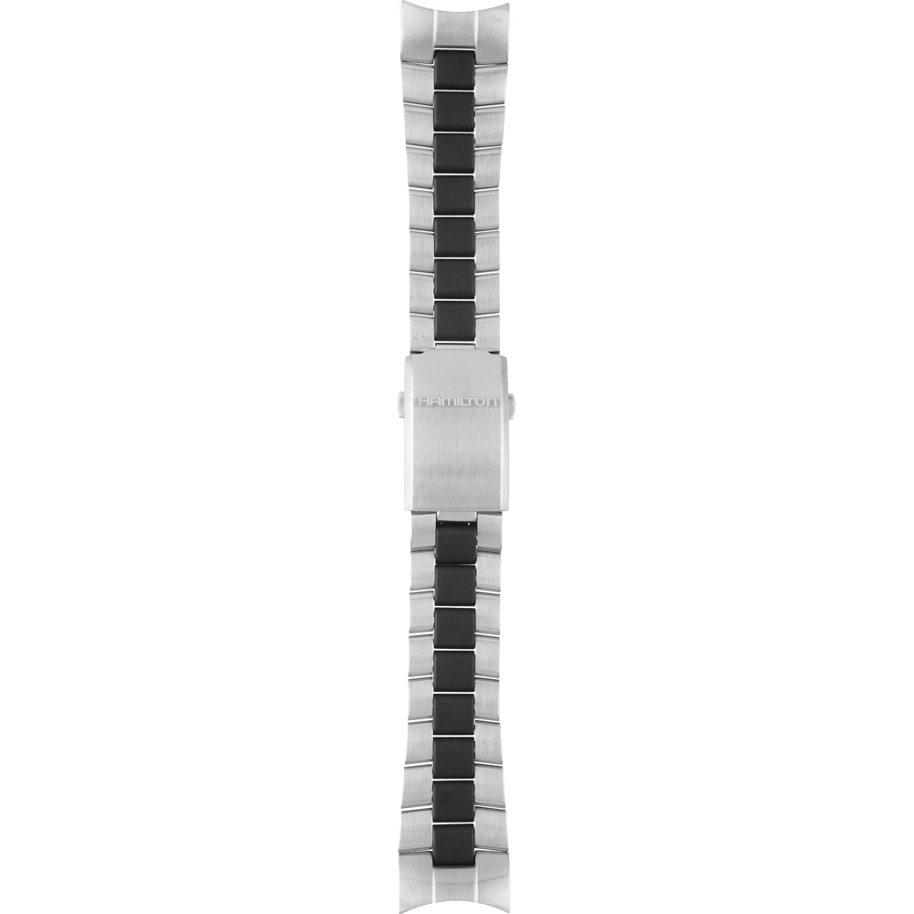 Hamilton Straps H695.625.101 Khaki Action Horlogeband