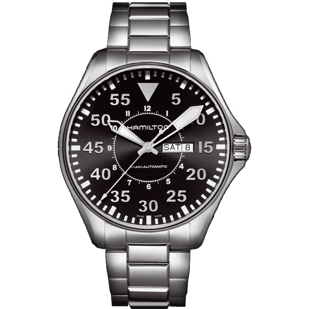 Hamilton Aviation H64715135 Khaki Pilot horloge