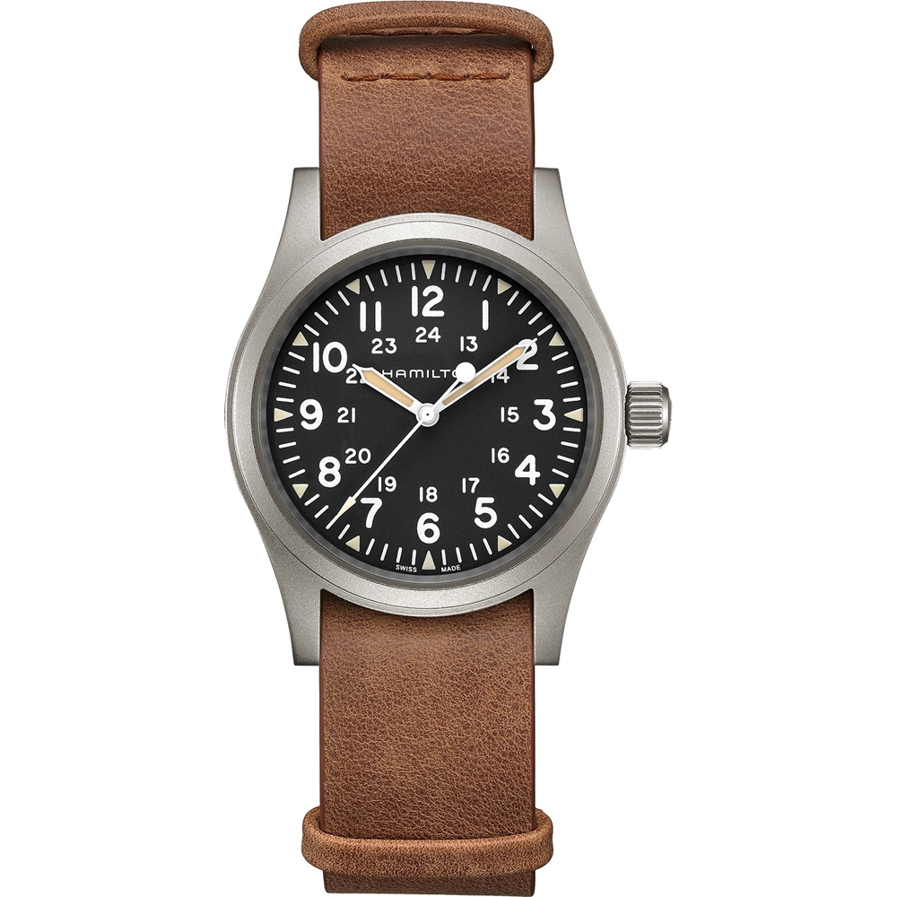 Hamilton Field H69439531 Khaki Field Horloge