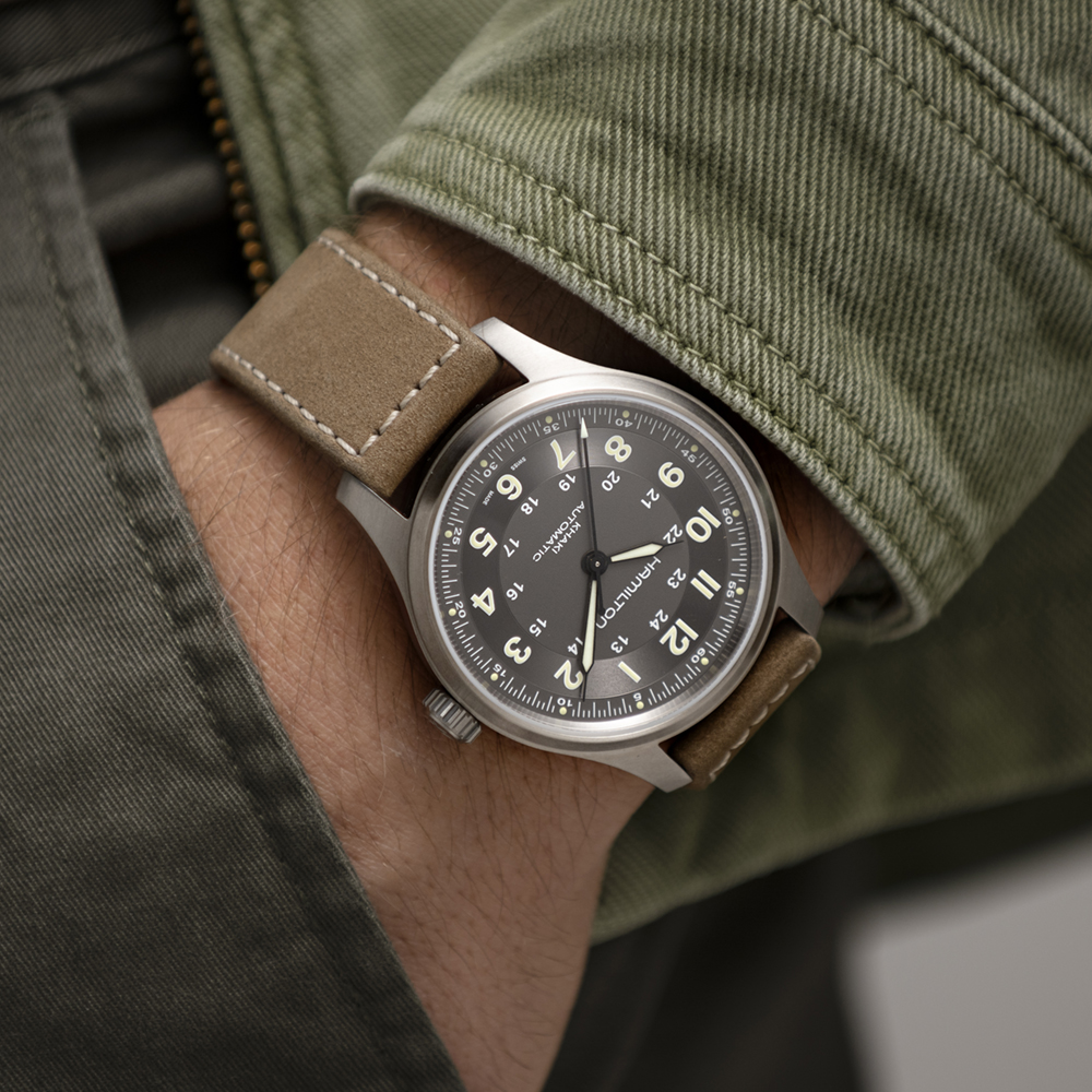 Hamilton Khaki H70545550 Khaki Field Titanium horloge • EAN: 7640167049806  • Horloge.nl