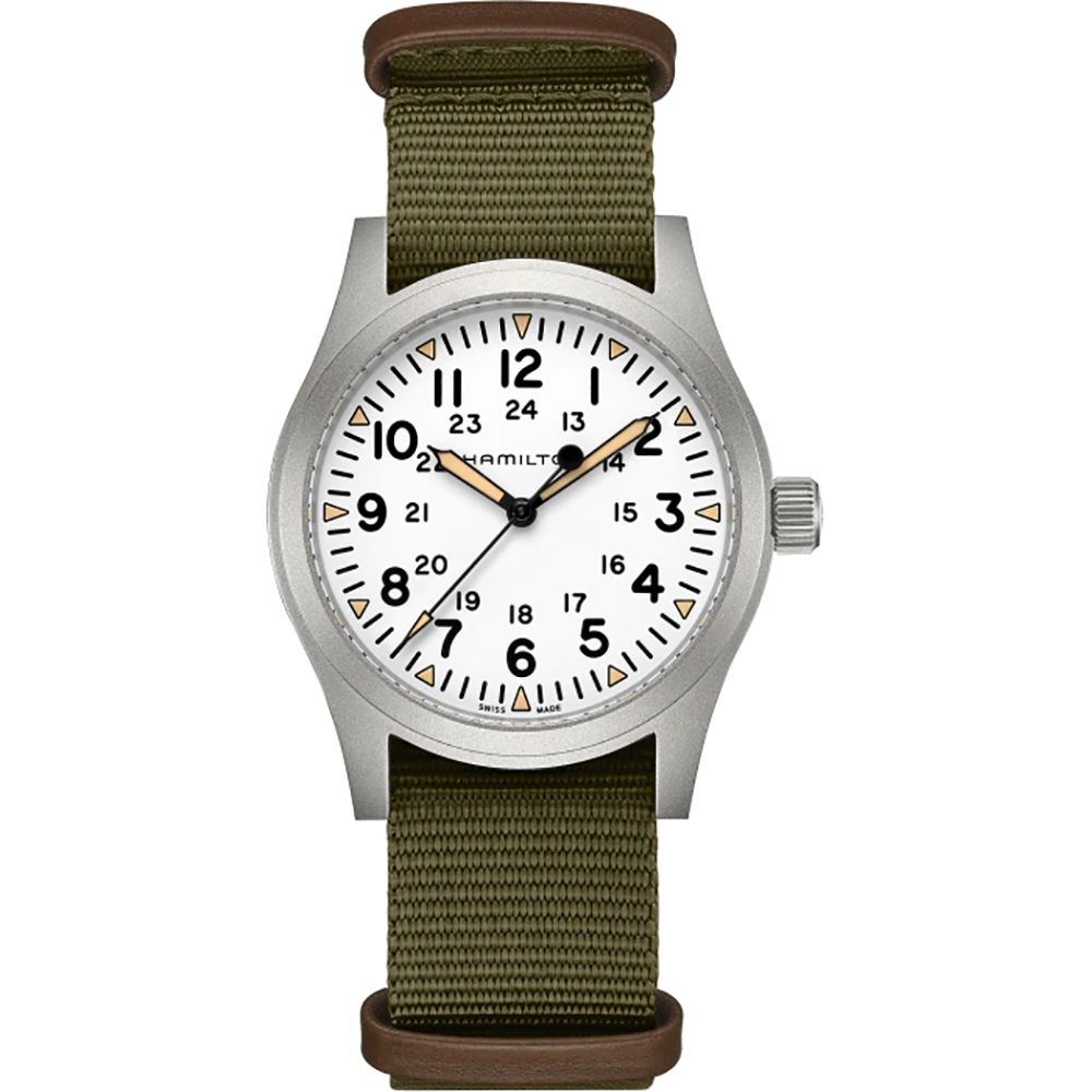 Hamilton Field H69529913 Khaki Mechanical Horloge