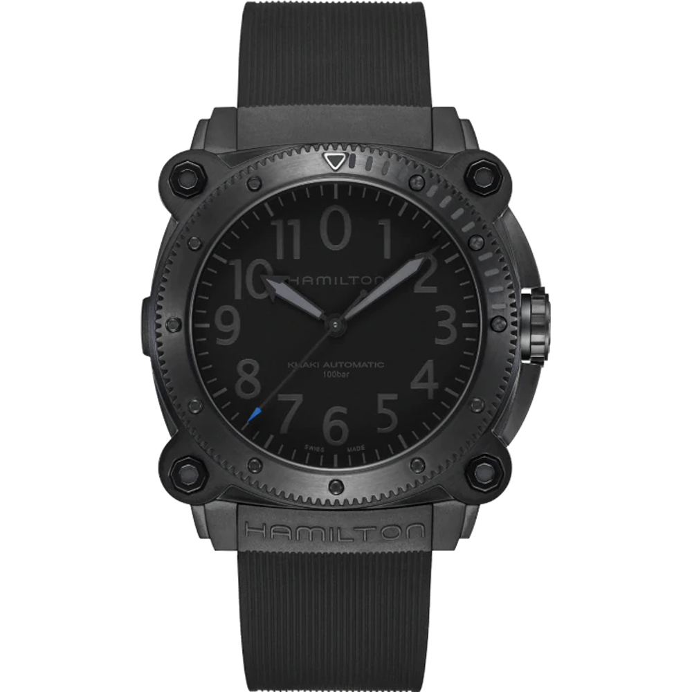 Hamilton Navy H78505331 Khaki Navy BelowZero - Tenet Horloge