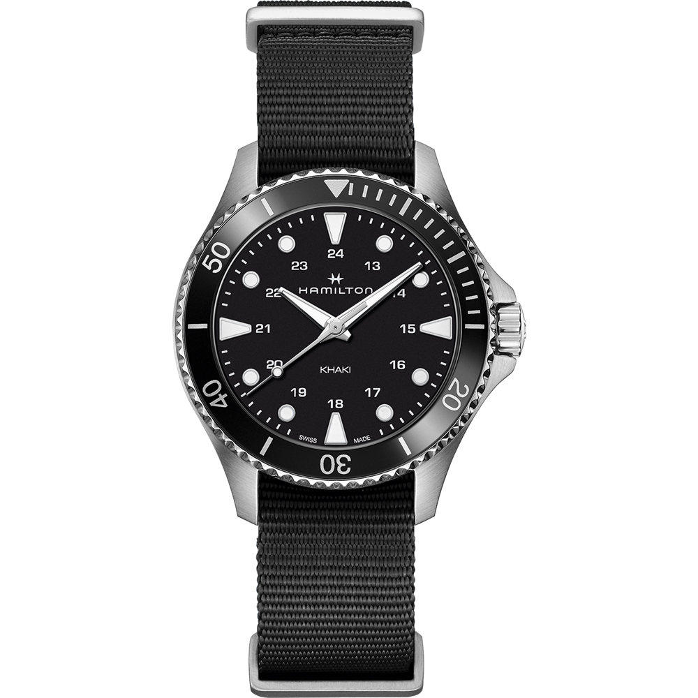 Hamilton Navy H82201931 Khaki Navy Scuba Horloge