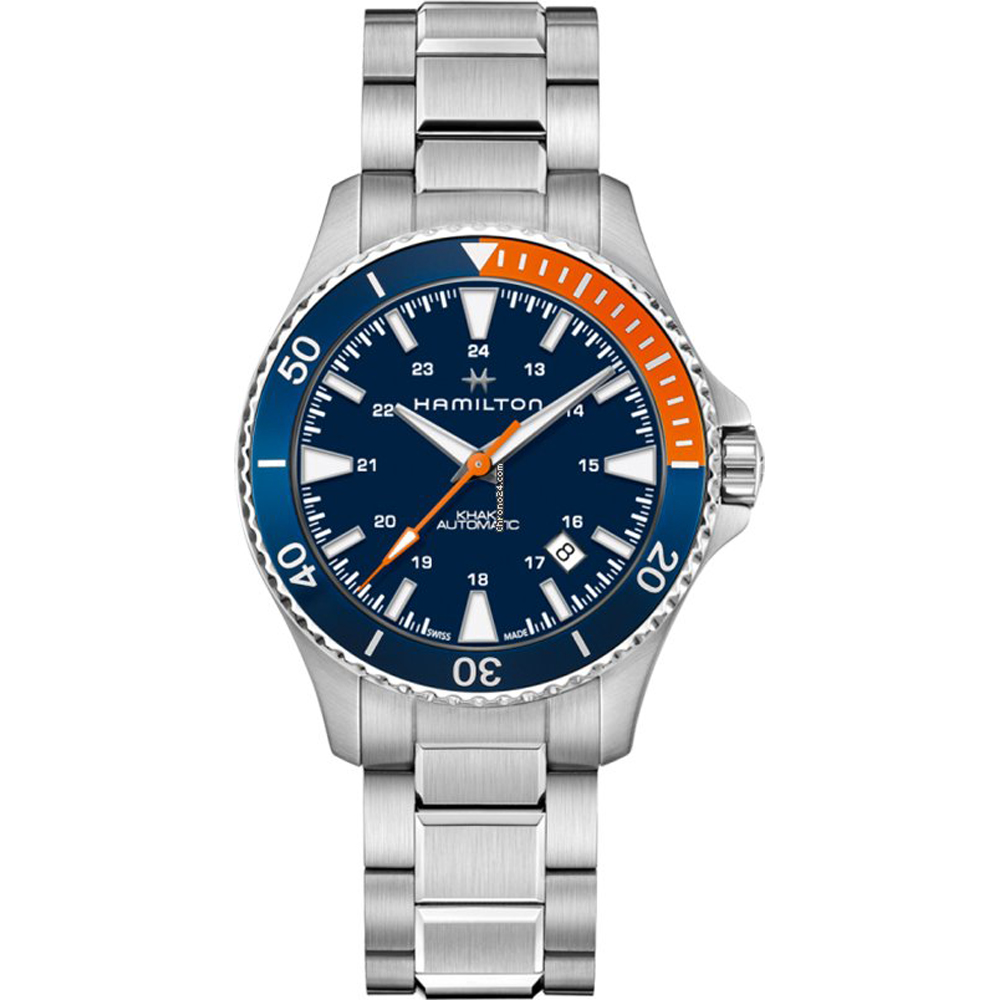 Hamilton Navy H82365141 Khaki Navy Scuba Horloge