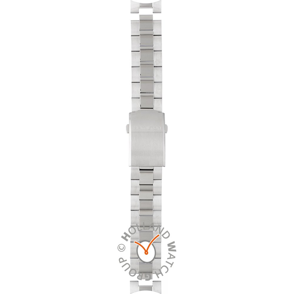 Hamilton Straps H695.705.104 Khaki Titanium Horlogeband