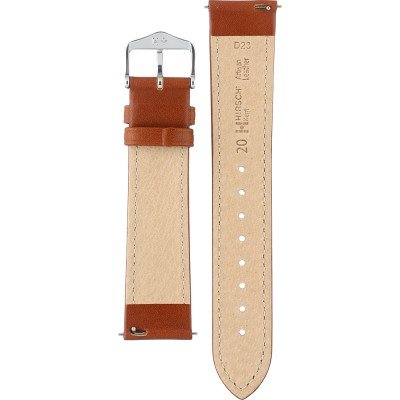 Hirsch Cinturino Per Orologio George L – Pelle Di Vitello Con Stampa Coccodrillo, Impermeabile, 20mm