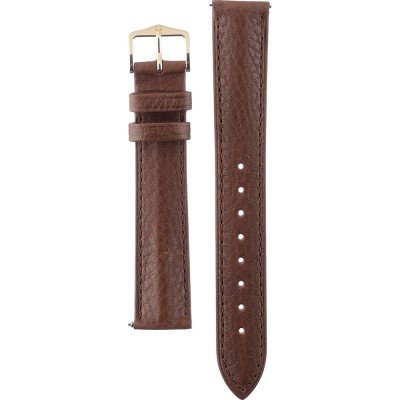 Hirsch 01009015-1-17 Camelgrain Horlogeband