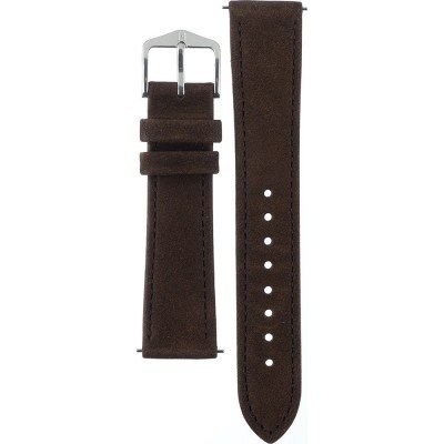 Hirsch 03433110-2-18 Osiris Nubuck Horlogeband
