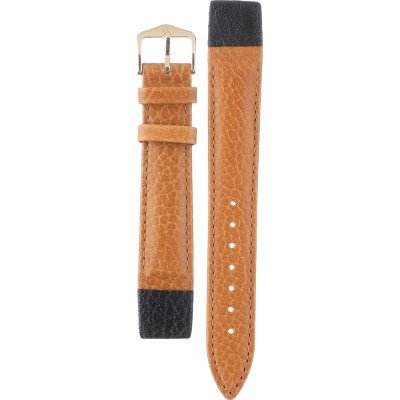 Hirsch 10200910OE-1-18 Camelgrain - Open End Horlogeband