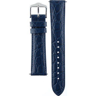 Hirsch 12302880-2-18 Crocograin Horlogeband