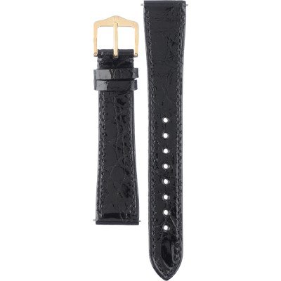 Hirsch 18900850-1-17 Genuine Croco Horlogeband